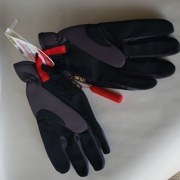 Mechanixs Work Gloves Black Fast Fit Multiuse Size Large Mechanics Wear - Picture 10 of 13